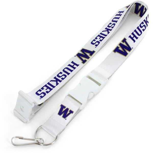 WASHINGTON WHITE LANYARD