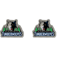 TIMBERWOLVES TEAM POST EARRINGS