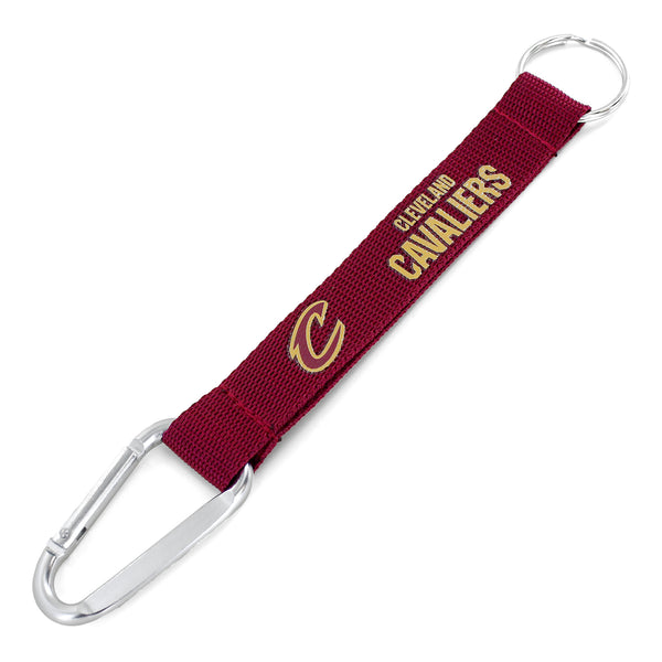 CAVALIERS (RED) CARABINER LANYARD KEYCHAIN