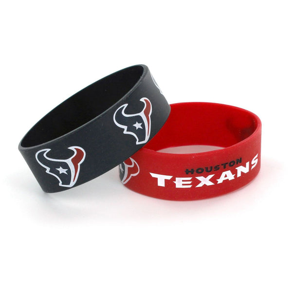 TEXANS WIDE BRACELETS (2-PACK)