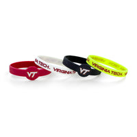 VIRGINIA TECH SILICONE BRACELETS (4 PACK)