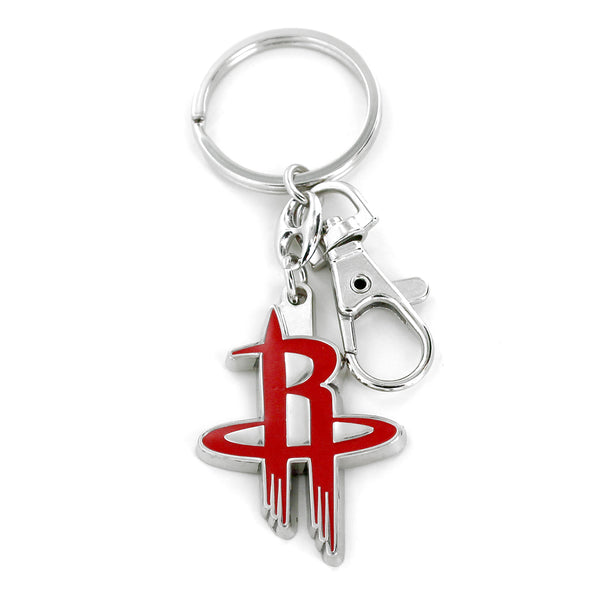 ROCKETS TEAM LOGO HEAVYWEIGHT KEYCHAIN