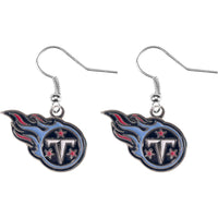 TITANS LOGO DANGLER EARRINGS