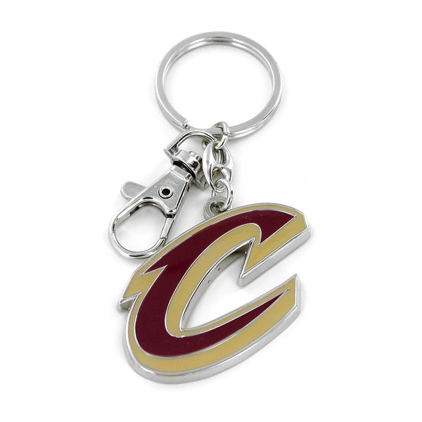CAVALIERS TEAM LOGO HEAVYWEIGHT KEYCHAIN