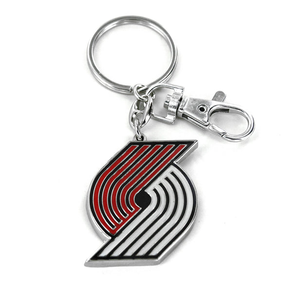 TRAIL BLAZERS TEAM LOGO HEAVYWEIGHT KEYCHAIN