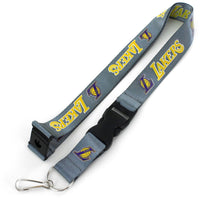 LAKERS (CHARCOAL) TEAM LANYARD