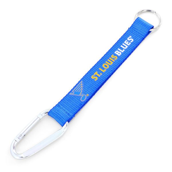 BLUES (BLUE) CARABINER LANYARD KEYCHAIN