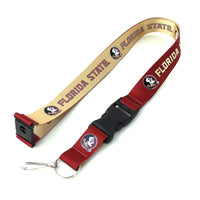 FLORIDA STATE (RED /GOLD) REVERSIBLE LANYARD