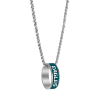 EAGLES (SILVER) FASHION RING PENDANT NECKLACE