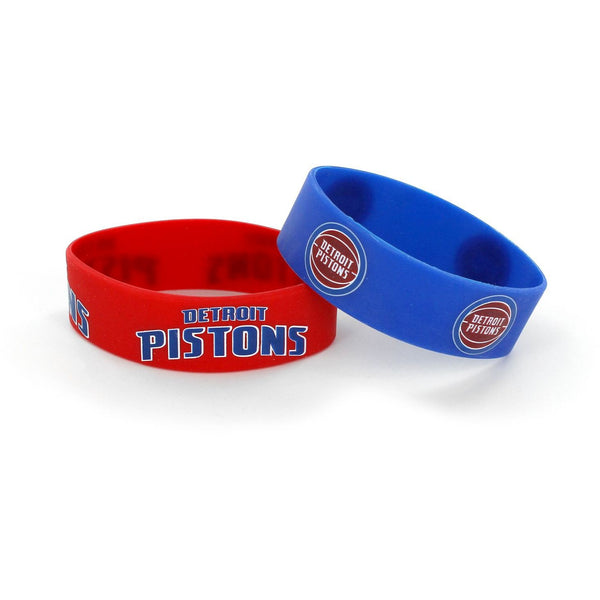 PISTONS WIDE BRACELETS (2-PACK)