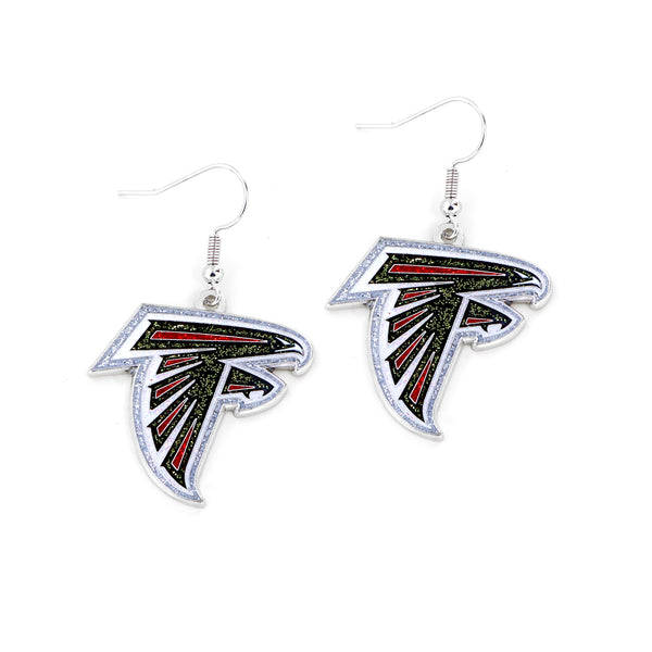 FALCONS GLITTER DAZZLE EARRINGS
