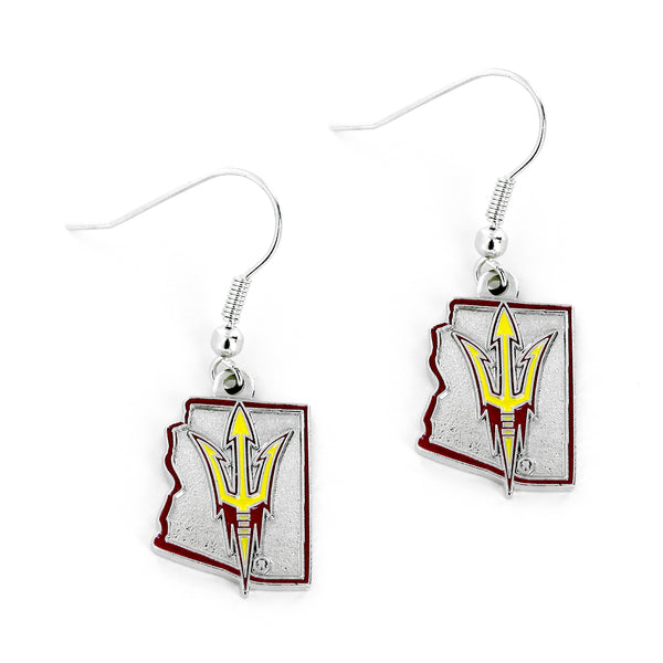 ARIZONA STATE - STATE DESIGN EARRINGS