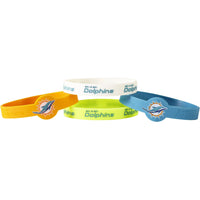 DOLPHINS SILICONE BRACELET (4-PACK)