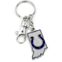 COLTS - STATE DESIGN HEAVYWEIGHT KEY CHAIN