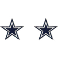 COWBOYS LOGO POST EARRINGS