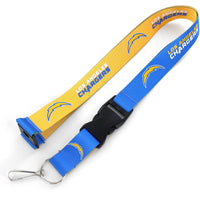 CHARGERS (YELLOW/BLUE) REVERSIBLE LANYARD