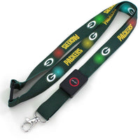 PACKERS LED LIGHTS LANYARD